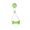 Green, variant on Multifunctional Interactive Dog Toy Chewing Teething Bone Teething Toy Teeth Chewer Game Dental Care