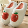 thumbnail image 2 of Aueoeo Cute Slippers for Women, Womens Slip On Home Slippers Soft Memory Foam House Slippers for Ladies Indoor Comfy Shoes, 2 of 6