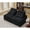 Black, variant on AENKYO 2-Seat Modular Sofa Armless Corduroy Sectional with Removable Pillows for Small Spaces - Beige