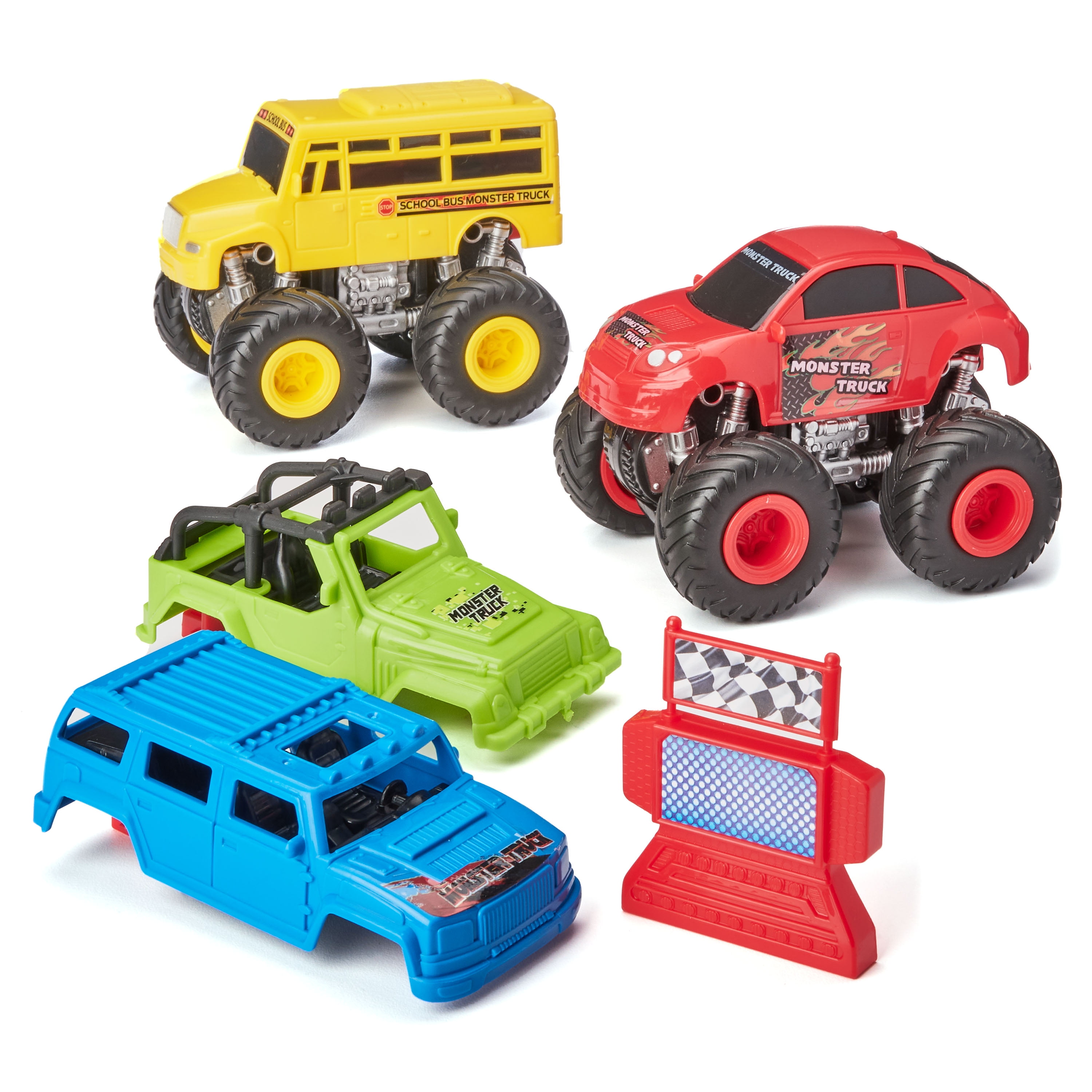kid connection monster truck playset