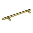 thumbnail image 2 of GlideRite 5 in. Center Modern Cabinet Pull, Satin Gold, 2 of 4