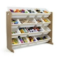 thumbnail image 3 of Humble Crew Tot Tutors SuperSized Toy Storage Organizer with 16 Storage Bins, Grey, 3 of 5