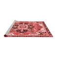 thumbnail image 2 of Ahgly Company Machine Washable Indoor Rectangle Abstract Red Modern Area Rugs, 5' x 8', 2 of 4