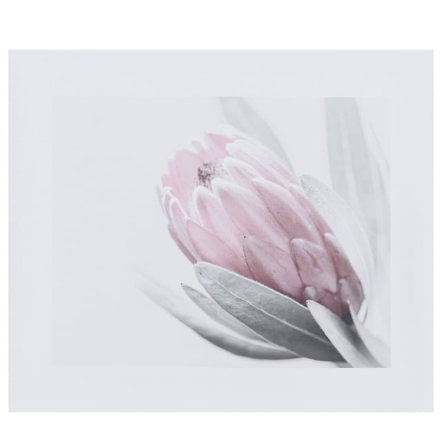 Cuadro decorativo de pared de lienzo de flor rosa sin marco para dormitorio, sala de estar, oficina, cocina