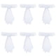 thumbnail image 2 of Fancy Chair Cover Sashes with Flower Bows for Wedding Party (Pack of 6), 2 of 8