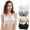 Black+white+gray+beige, variant on 1/4 Pack Women's Nursing Bras For Breastfeeding, Maternity Bra Pregnancy Wireless Sleep Nursing Full Coverage Push Up Bralette Bra With Pads, Black/Gray/Beige, S-3XL