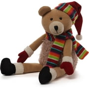 GUND Christmas Knit Bear Plush, 7.5"