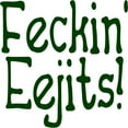 thumbnail image 3 of CafePress - Feckin' Eejits! Women's Long Sleeve T Shirt - Women's Long Sleeve Graphic Casual T-Shirt, 3 of 4