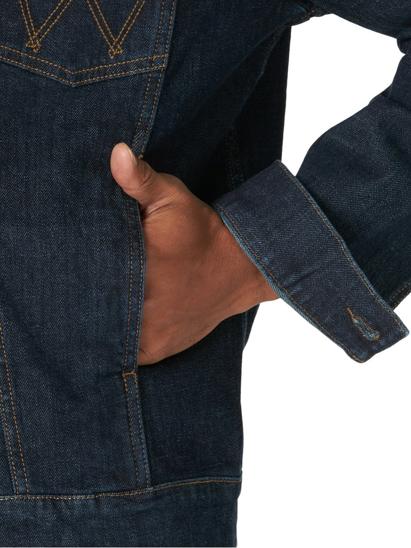 Wrangler Men's Denim Trucker Jacket - Walmart.com