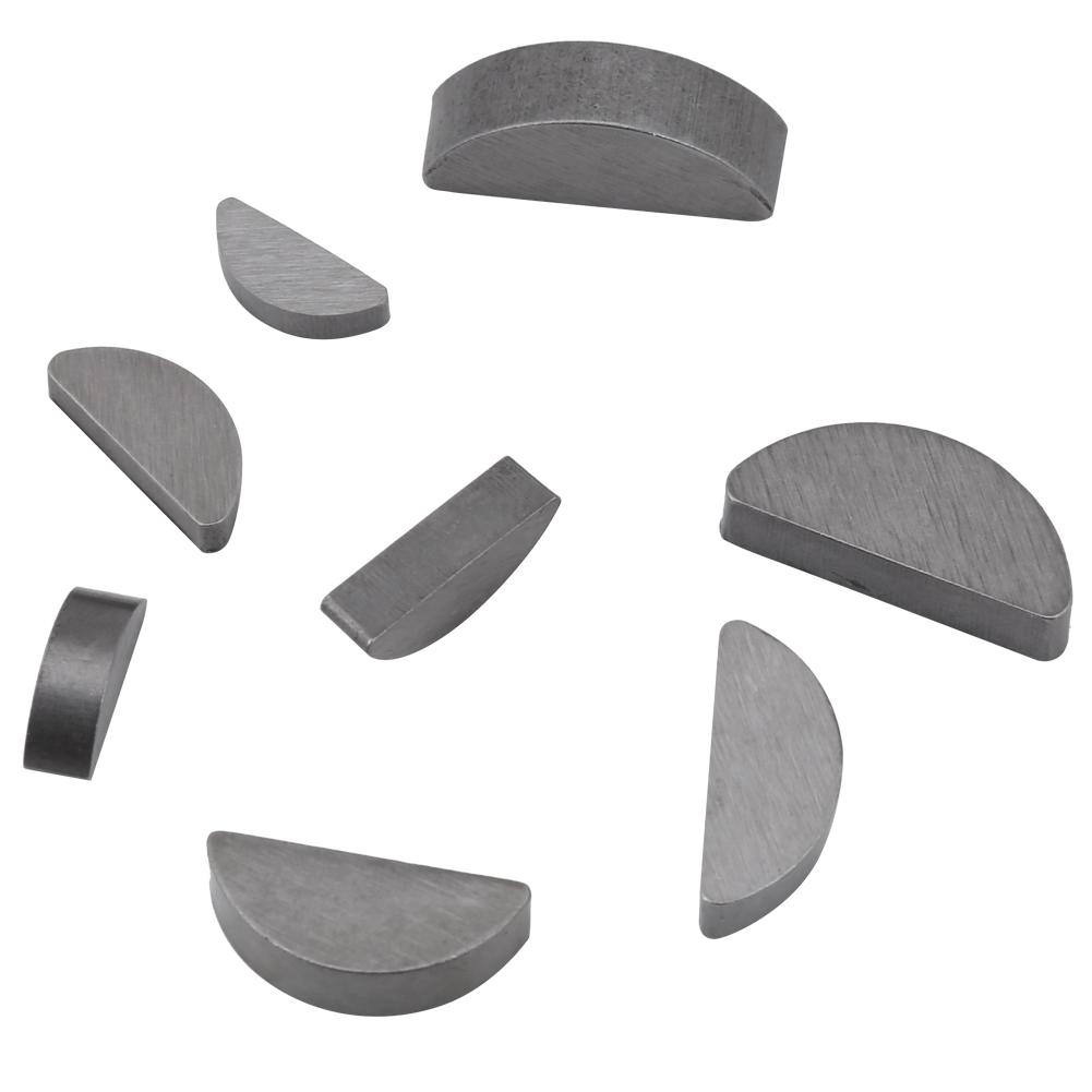 LYUMO 80pcs Metal Woodruff Keys Assortment Kit Set Different Sizes