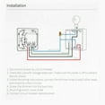 thumbnail image 4 of Interruptor de luz Zigbee inteligente compatible con Alexa y Google Home con control remoto, requiere cable neutro de polo único, interruptor regulador de intensidad Tuya de estándar europeo con, 4 of 6