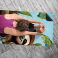 thumbnail image 5 of Sloth Yoga Blanket with Storage Bag, 72.8"x26.8" - Suitable for Yoga, Pilates, Fitness - Hot Yoga Towel and Yoga Towels Included, 5 of 6