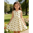 thumbnail image 5 of Lanbubble 2-Pack Girls' Dresses Sleeveless Summer Dress Casual Sundress For Toddler Girl 2-6T, 5 of 7