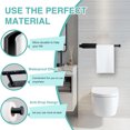 thumbnail image 5 of Soporte para papel de cocina, colgador de pañuelos adhesivo, dispensador de papel higiénico, armario de almacenamiento, servilletero, accesorios de baño, 5 of 5