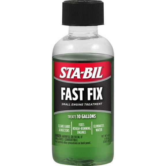 STA-BIL 22303 Fast Fix Engine Treatment Cleans Carbs & Injectors 4 oz - 12 PACK