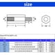 thumbnail image 3 of 50pcs M2 M2.5 M3 M4 Nylon Hex Male Female Standoff Threaded Pillar Mount PCB Board PC Motherboard Plastic Spacer Screw Nut, 3 of 4
