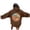 Z&Brown605, variant on Puliio Women's Hoodie Retro Sunset Wave Letter Graphic Print Oversized Soft Long Sleeve Beach Sweatshirt With Front Pocket