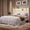White, variant on Amolife Queen Size Bed Frame, Platform Bed with RGB LED Lights & Charging Station, Velvet Wingback Headboard, Easy Assembly, No Box Spring Needed, White