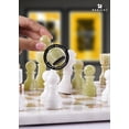 thumbnail image 5 of Radicaln White and Green Marble Chess Set 12 Inch Handcrafted Game Board – Premium Strategy Gift for Dad, Husband or Mentor – Father’s Day Present, 5 of 7