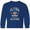 Royal Blue, variant on Pilot Flying About Right Altitude Long Sleeve Youth T-Shirt