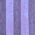 thumbnail image 1 of Ahgly Company Machine Washable Indoor Square Abstract Blue Modern Area Rugs, 6' Square, 1 of 4