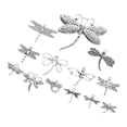 thumbnail image 1 of 13 piezas de adornos colgantes para árboles de Navidad - varios colgantes con Zulema Dije para hacer joyas con libélula, 1 of 8