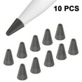 thumbnail image 1 of 10 Pcs Couvre-Embout Compatible avec Apple Pencil 1/2, Embouts Antidérapants pour Stylo Capuchon d'Embout iPencil, Embouts en silicone Housse de Protection Accessoires pour Crayon iPad, 1 of 4