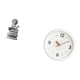 thumbnail image 5 of Estatua de Guan Yin,Estatua de Guan Yin para decoración del hogar.,Reloj de pared,Reloj de pared decorativo,moderno y elegante.,Reloj de pared redondo silencioso y sin tictac,regalo, 5 of 8