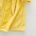 thumbnail image 4 of Boys Girls Cartoon Cat Fleece Hooded Robes Warm Bathrobe Kids Soft Fuzzy Wrap Loungewear for Shower Home, 4 of 5