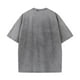 thumbnail image 5 of Tops para hombre, blusas y camisas de cuello redondo y manga corta para hombre, camisetas deportivas informales de color liso con cuello redondo y efecto desgastado, blusas de licra para hombre., 5 of 5