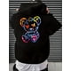 thumbnail image 2 of Sudadera con capucha con estampado de muñeca de oso de dibujos animados, sudaderas con capucha geniales para hombres, sudadera con capucha de diseño gráfico informal para hombres con bolsillo de cangu, 2 of 4