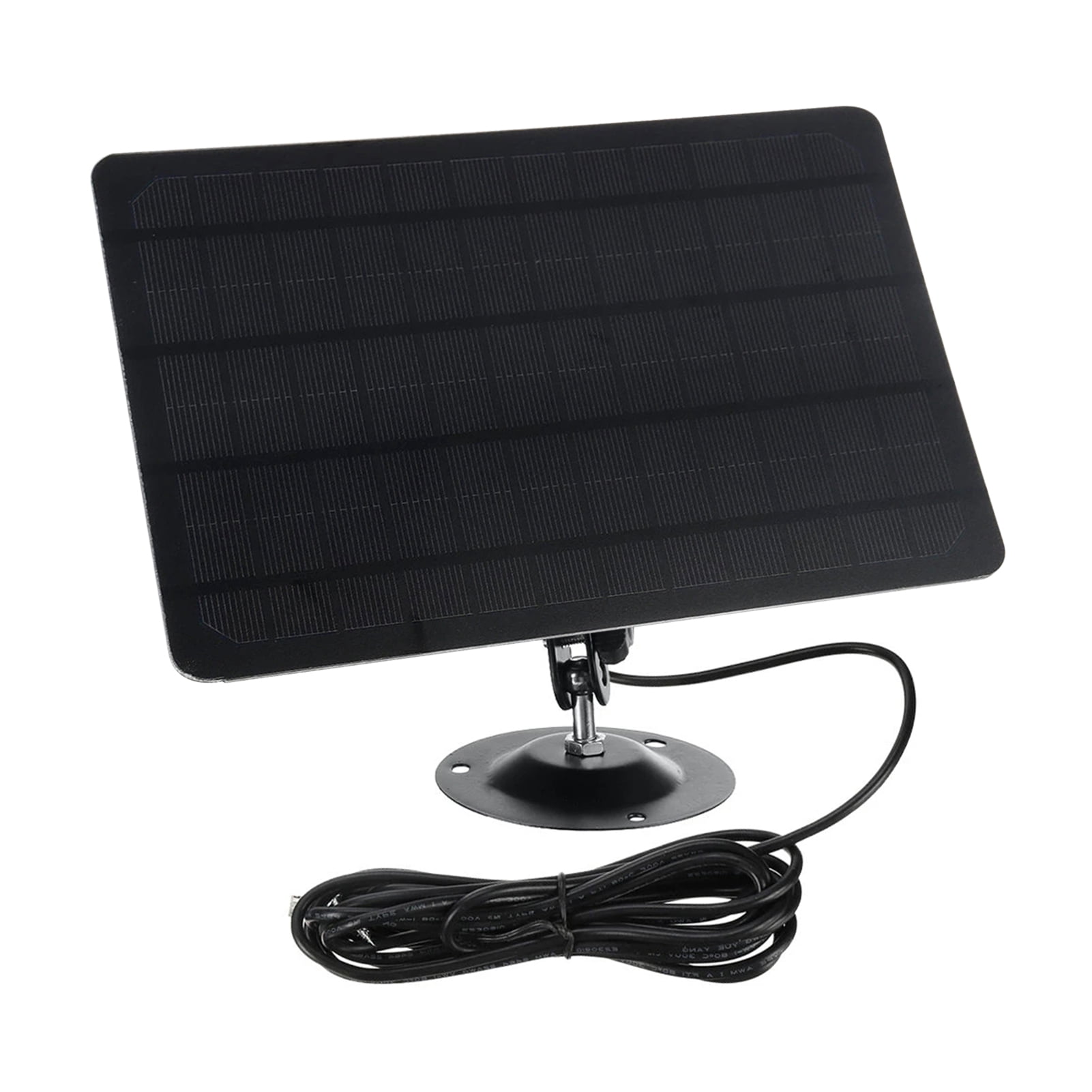 Camera 10W 6V USB Solar Panel 360 Degree Rotation Rainproof Wall Mounted Monocrystal Silicon Solar Plate For USB Camera