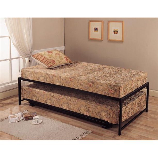 Inroom Furniture Designs B39 3 Rollout Pop Up Trundle Bed Com Rollout Pop Up Trundle Bed, Trundle Bed Pop Up To Queen