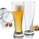 thumbnail image 2 of 24 Vasos Cerveceros De Vidrio Pilsner Cristar 566 Ml, 2 of 2