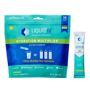 Liquid I.V. Hydration Multiplier, 30 Individual Serving Stick Packs in Resealable Pouch (Watermelon)