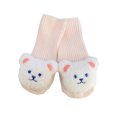 thumbnail image 1 of Faithtur Baby Socks Cartoon Bear Long Knitting Spring Fall Winter Anti Slip Socks Infant Socks 3-6 Months, 1 of 5