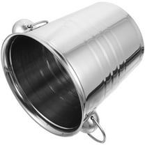 SEWCHICS Ice Bucket for Freezer Ice Cube Bucket Stainless Steel Cooling Adults 1Pcs