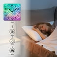 thumbnail image 4 of Square Wall Clock,Mermaid Scales Pattern With Rainbow Pastel Colors And Watercolor Style,Silent Non-Ticking Wall Clock Decor for Home Office Kitchen Living Room Bedroom(10inch), 4 of 4
