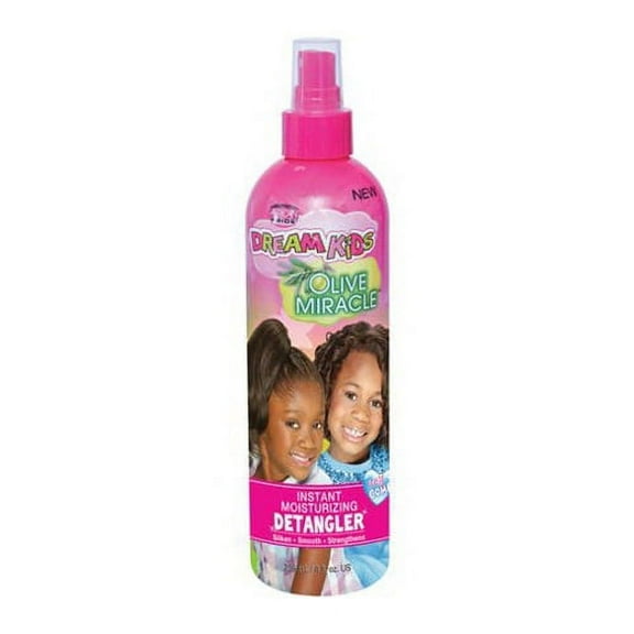 African Pride Dream Kids Olive Miracle Hair Detangler, 8 Oz, 2 Pack
