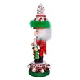 thumbnail image 4 of Kurt Adler 15-Inch Hollywood Nutcrackers‚Ñ¢ Red, White and Green Candy Tower Hat Nutcracker, 4 of 4