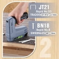 thumbnail image 4 of Pistola inalámbrica 2 en 1 para grapar y clavar WORKPRO 3,6 V 2,0 Ah, 4 of 7