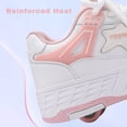 thumbnail image 2 of Yiomxhi Kids Roller Shoes, Boys Girls Sneakers with Wheels, Become Sport Sneaker for Birthday Children Christmas Gift, Adjustable Roller Skates Suitable for School Outdoor, 2 of 7