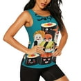 thumbnail image 2 of Gaeub I Love Sushi Women's Workout Tank Tops Lightweight Sleeveless Shirts for Women for Athletic Running Tennis Yoga - X-Large, 2 of 9