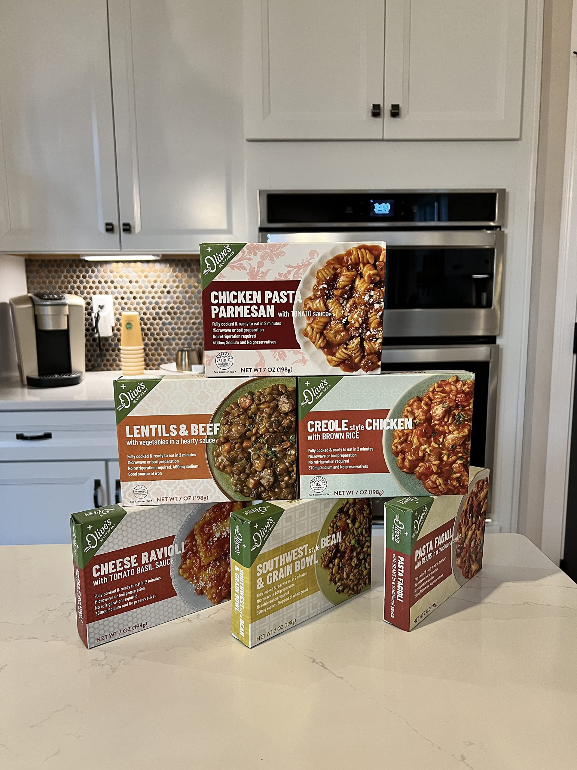 Miss Olives Chicken Pasta Parmesan with Tomato Sauce (Pack of 12)