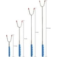 thumbnail image 3 of Set of 5 Premium Marshmallow Roasting Sticks,Safe for Kids Extra Long Telescoping Extendable Hot Dog Forks - Fire Pit, Camping, Campfire, Bonfire Outdoor Cookware Kit-Handy Bag, 3 of 7
