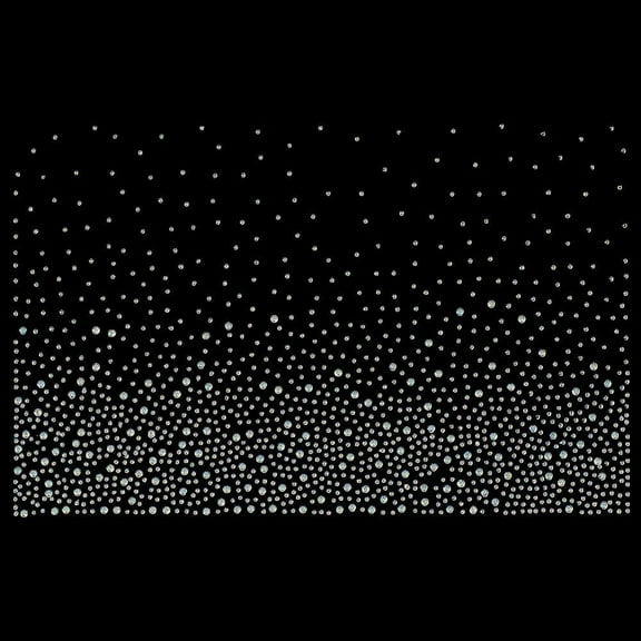 8 Sheet Glitter Rhinestone Iron on Transfers Clear Crystal Hotfix Appliques Crystal Decals Hot Melt Sparkle Flat Round Rhinestone Patches