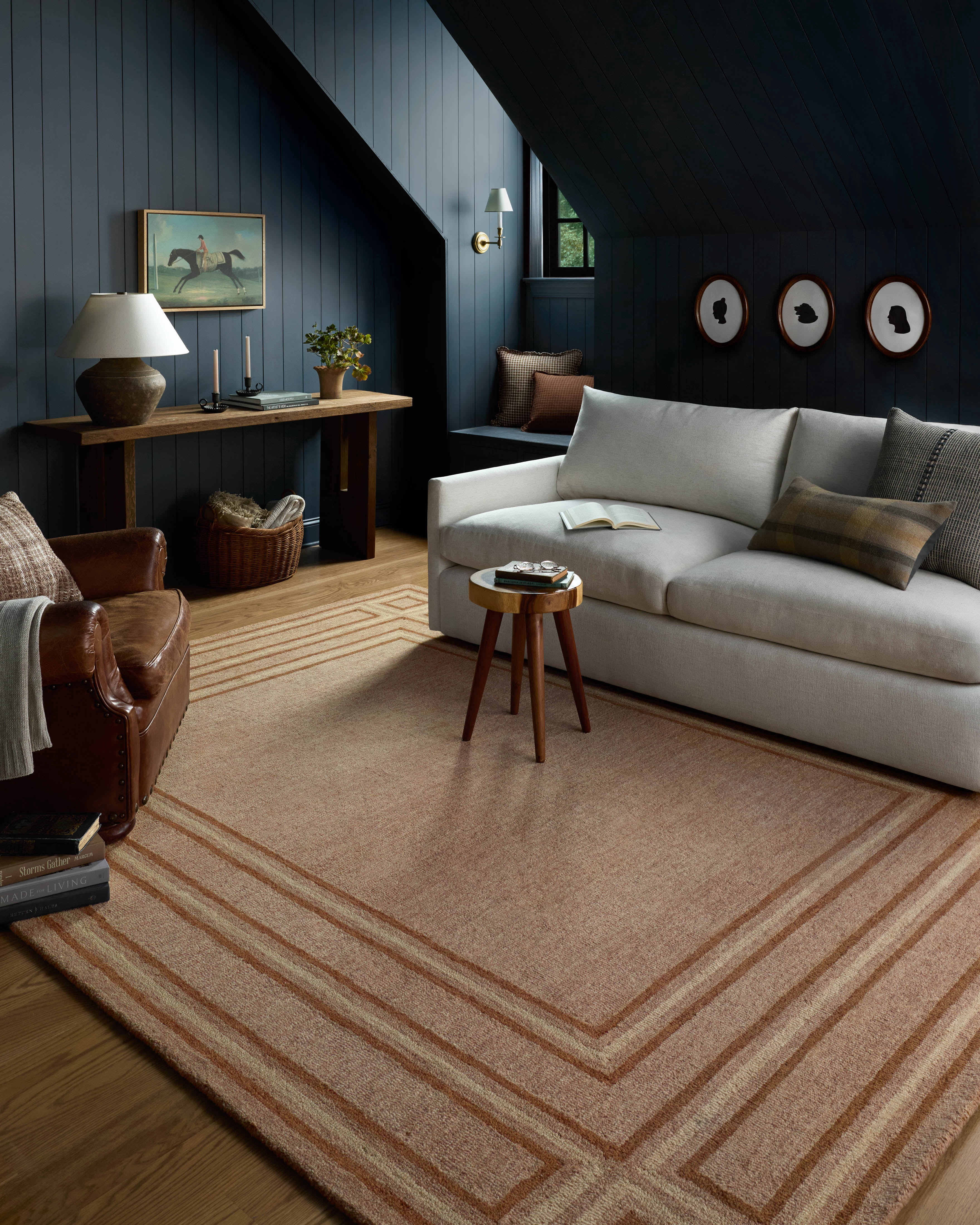 Chris Loves Julia x Loloi Alfie Blush / Rose 2'-6" x 9'-9" Runner Rug