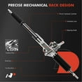 thumbnail image 4 of A-Premium Power Steering Rack and Pinion with Boots Compatible with Infiniti FX35 2009-2012 FX37 2013 FX50 2009 QX70 2014-2017 with Hydraulic Power Steering, 4 of 8