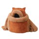 thumbnail image 1 of Warm Pet Carrier Bag Small Cat Dogs Backpack Winter Plush Pets Cage For Outdoor Travel Pet Hanging Chest Bags, 1 of 3