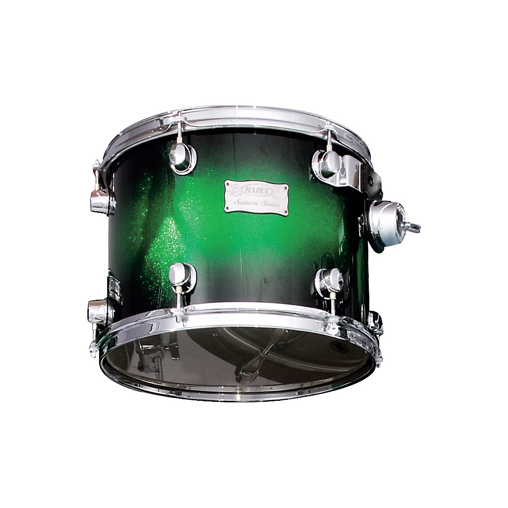 Mapex Saturn Mounted Tom Drum Green Apple Burst 13 X 10